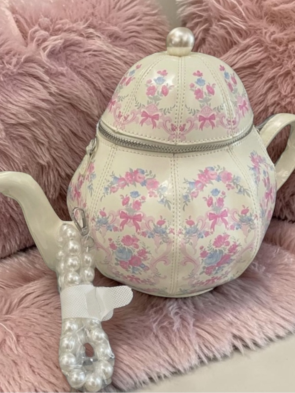 Dolls Kill / Sugar Thrillz Flower Teapot Bag Purse NWT
